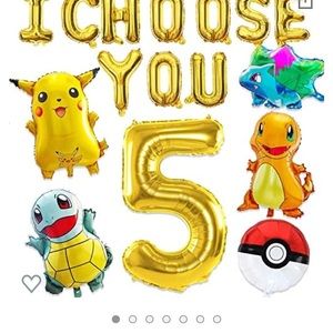 Pokémon Party Decoration Balloon Kit
